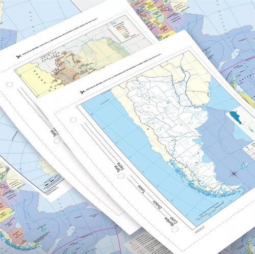 Kit Mapas Escolares Para Imprimir - Provincias Argentina Pdf