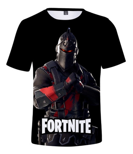 Caballero Negro Hat Trick Polera Fortnite Niño Caballero Negro Hat Trick Polera Fortnite Niño