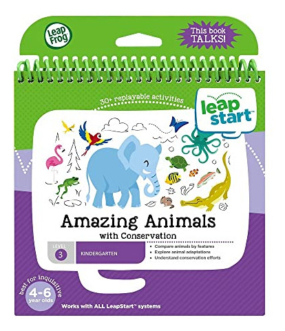 Leapfrog Leapstart Kindergarten Activity Book: Animales Asom