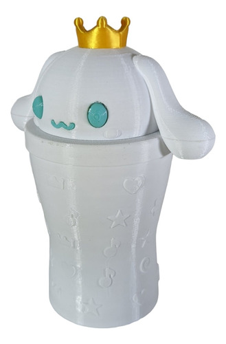 Vaso-infantil-sanrio-cinnamoroll-hello Kitty-300ml-plastico Blanco