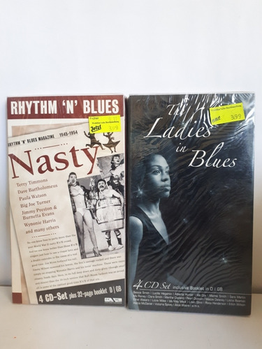 Dos Colecciones De 8 Cds Ladies Blues Y Rhythm N Blues 