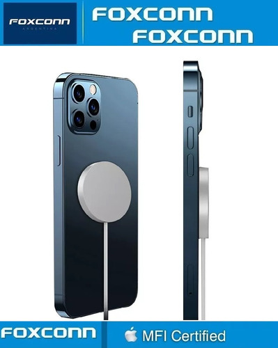 Cargador Inalambrico Foxconn Original Para Iphone X Xs Xr 11 Blanco