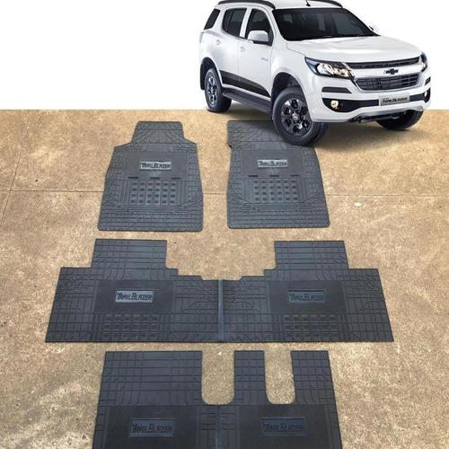 Tapete Borracha Interno Chevrolet Trailblazer 7 Lugares