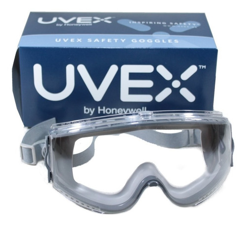 Imagen 1 de 8 de Gafa Goggle De Seguridad Stealth Claro S3960hs Uvex (pieza)