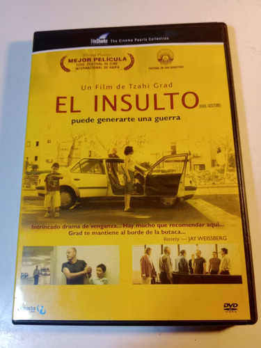 El Insulto Película Dvd Israelí Como Nueva 