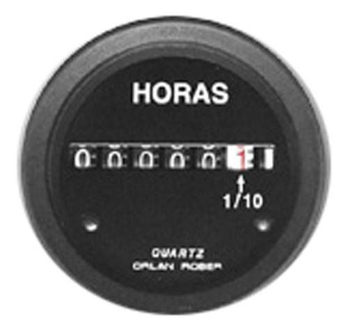 Horímetro Cuenta Horas 12/24v Classic Orlan Rober H- 1224