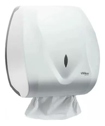 Dispenser de Papel Premisse Interfolhado Branco 29x27x16cm.