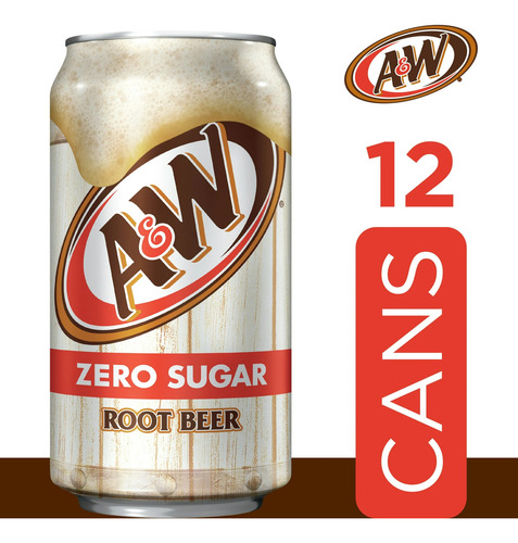 Root Beer Sin Azúcar 12oz - Cerveza De Raíz 12 Pz