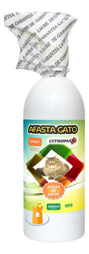 Citromax Afasta Spray Gato 500ml Repelente Com Óleo De Laranja