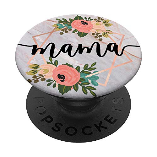 Mama In Rose Pink Amp; Flowers Pacm024e Popsockets Tbtpc