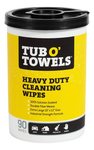 Toallas Tub O Tw90, Resistentes, 25 X 30 Cm, Multisuperficie