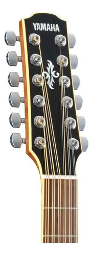 Violão acústico Yamaha APX700II 12 strings para destros natural brilhante