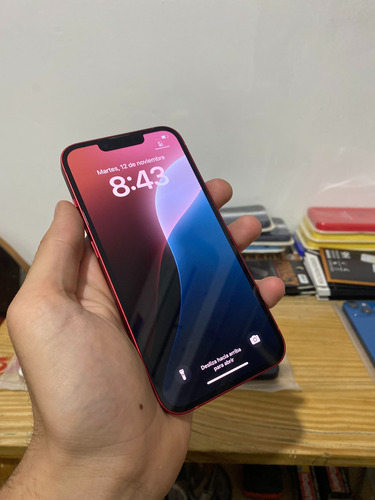 Apple Iphone 13 (128 Gb) (product)red 100% De Bateria Rojo (Usado)