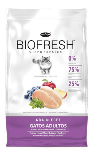 Alimento Biofresh Super Premium para gato adulto sabor mix en bolsa de 1.5kg