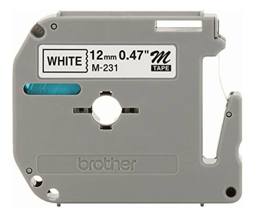 Brother M231 P-touch Cartucho De Cinta Para Rotulado (negro