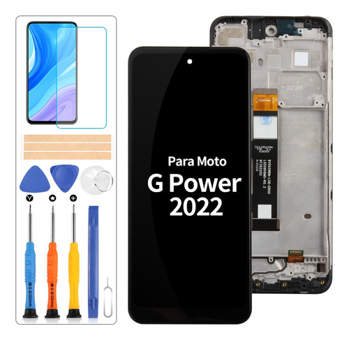 Para Motorola Moto G Power 2022 Pantalla Táctil Lcd C/marco