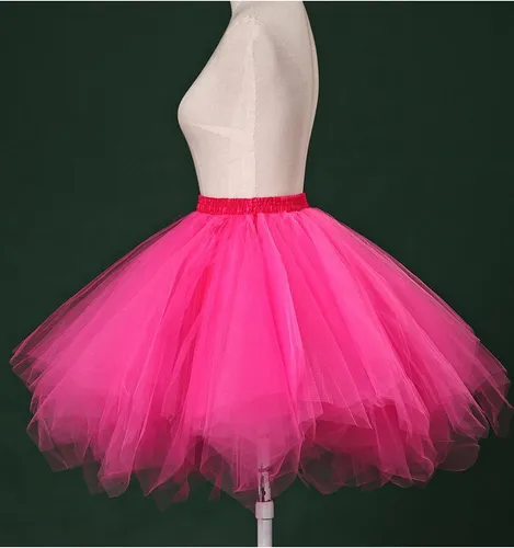 Tutu Rosado Para Mujer