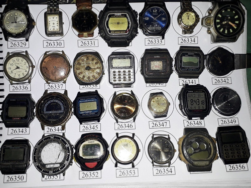 Lote 95 Sucatas Casio E Outros- Máquina Do Tempo