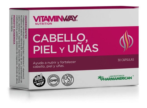 Complejo Vitaminico Cabello, Piel Y Uñas X30 Capsulas