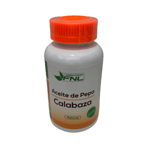 Aceite De Pepa De Calabaza 60 Cápsulas Softgel Fnl
