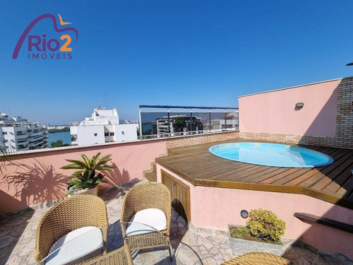 Imagem 2 de 30 de Cobertura Com 3 Dormitórios À Venda, 170 M² Por R$ 999.900,00 - Rio 2 - Rio De Janeiro/rj - Co0014