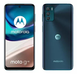 Smartphone Motorola Moto G42 4gb Ram 128gb Tripla 6,4 Azul