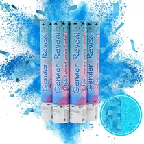Comprar Vickypop Cañon Confeti Revelacion Genero Rosa Azul Juego 4