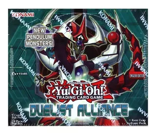 Yugioh Duelist Alliance Booster Box Sellado Inglés