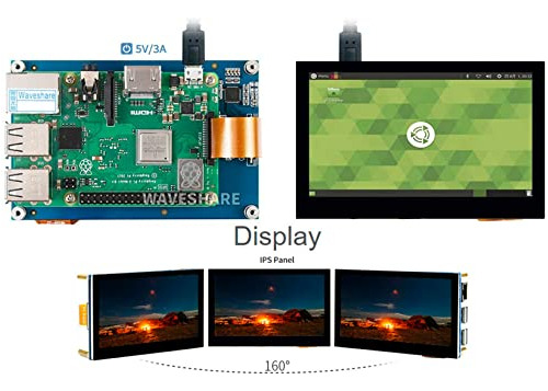 Pantalla Lcd Dsi Waveshare De 4,3 Pulgadas Para Raspberry Pi