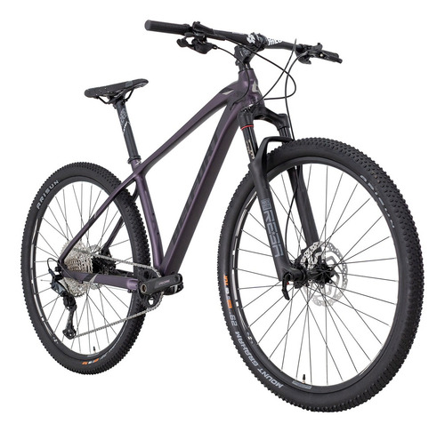Bicicleta Belfort Zamna Reba R29 T17 Purpura Negro 2025 Color Violeta Tamaño del cuadro L