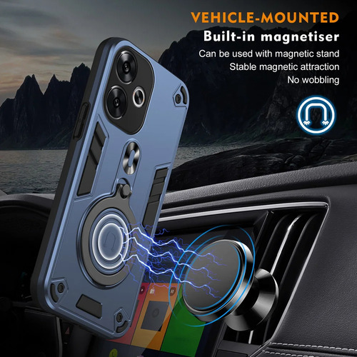 Funda Para Xiaomi Poco F6 M6 X6 Pro C65 C61 Soporte Guerrero