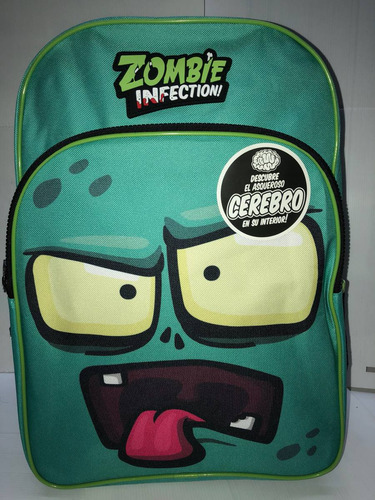 Imagen 1 de 4 de Mochila 16espalda Zombies Infection Faydi Duendesyprincesas