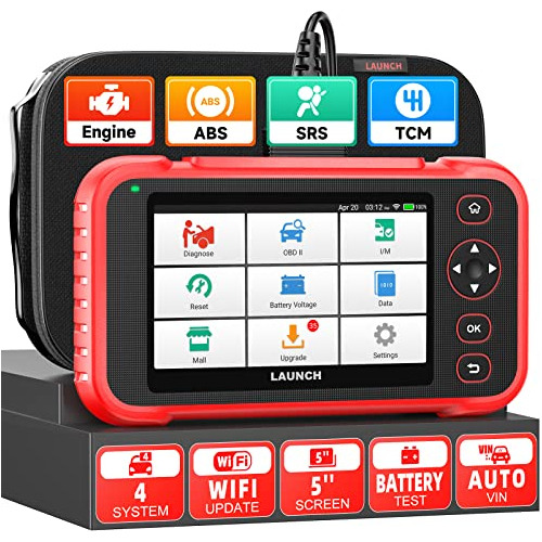 2021 Elite Code Reader Obd2 Scanner Check Engine Abs Sr...