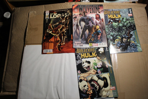 Pack 4 Comics Marvel Wolverine Hulk Ultimate Logan Oldman (Usado)