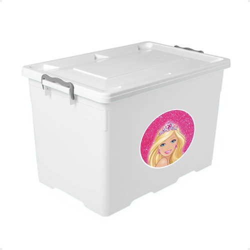 Caja Organizadora Plastica Grande Apilable Ruedas 62x40x40