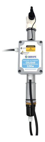 Aquecedor Para Piscina Passagem Sibrape 60 Mil Litros 12kw