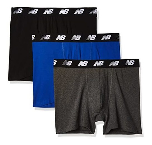 Set De Bóxer Brief Talla Small Para Hombre New Balance Sin