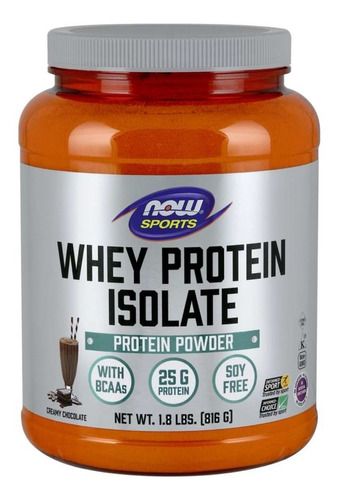 Whey Protein Isolada 816g Now Foods - Whey Isolate Sabores