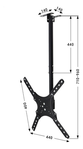 Soporte Base De Techo Para Tv De 26 A 55 Pulgadas 