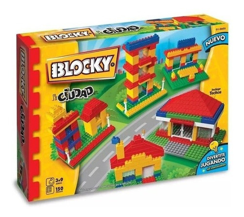 Blocky Ciudad 2 Tipo Rasti Con 150 Piezas 0605 Original