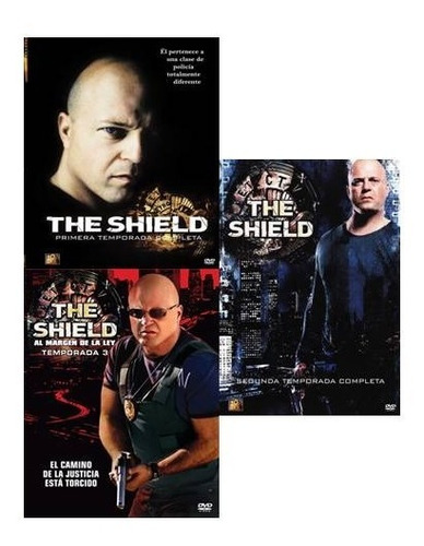 The Shield El Escudo Paquete Temporada 1 2 3 Dvd