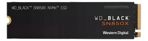 Disco sólido SSD interno Western Digital WDS400T2X0E 4TB negro