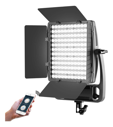 Luz Video Led Control Aplicacion Panel Kit Iluminacion 50 W