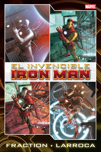 IRON MAN DE FRACTION Y LARROCA 01 (MARVEL OMNIBUS), de VV. AA.. Editorial PANINI COMICS, tapa blanda en español, 2023