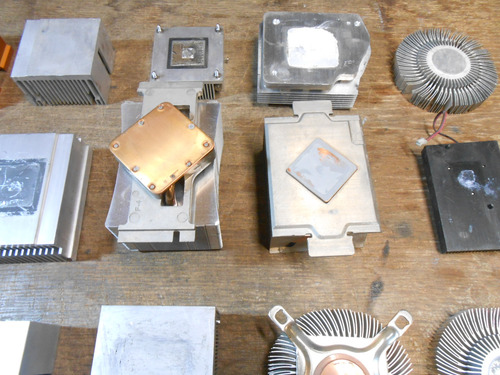 Lote 17 Disipadores Alumunio Cpu Hite Pipe (Usado)