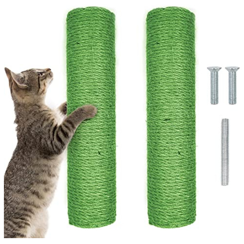 Midube 12 Inch Cat Scratching Posts Jute Rope Reemplazo Acce