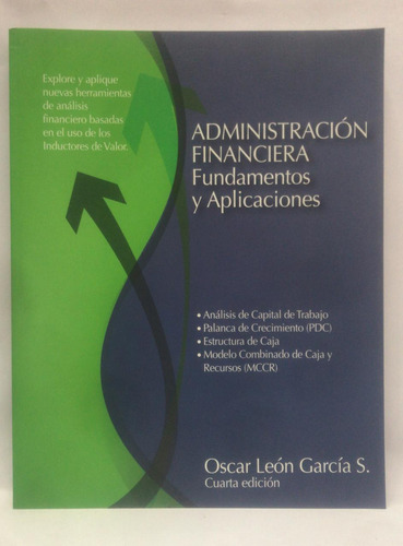 Libro Administracion Financiera Fundamentos Y Aplicaciones