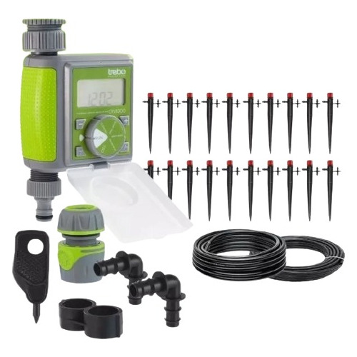 Kit De Riego Trebo Maxi Automático Para 20 Macetas Trebo