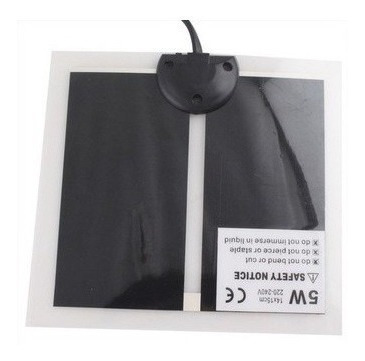5w Placa Calefactora Con Dimmer 14x15 Reptil Erizos