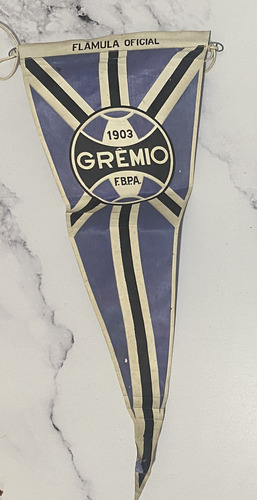 Antiguo Banderín Gremio F B Porto Alegre Tela Cbdj